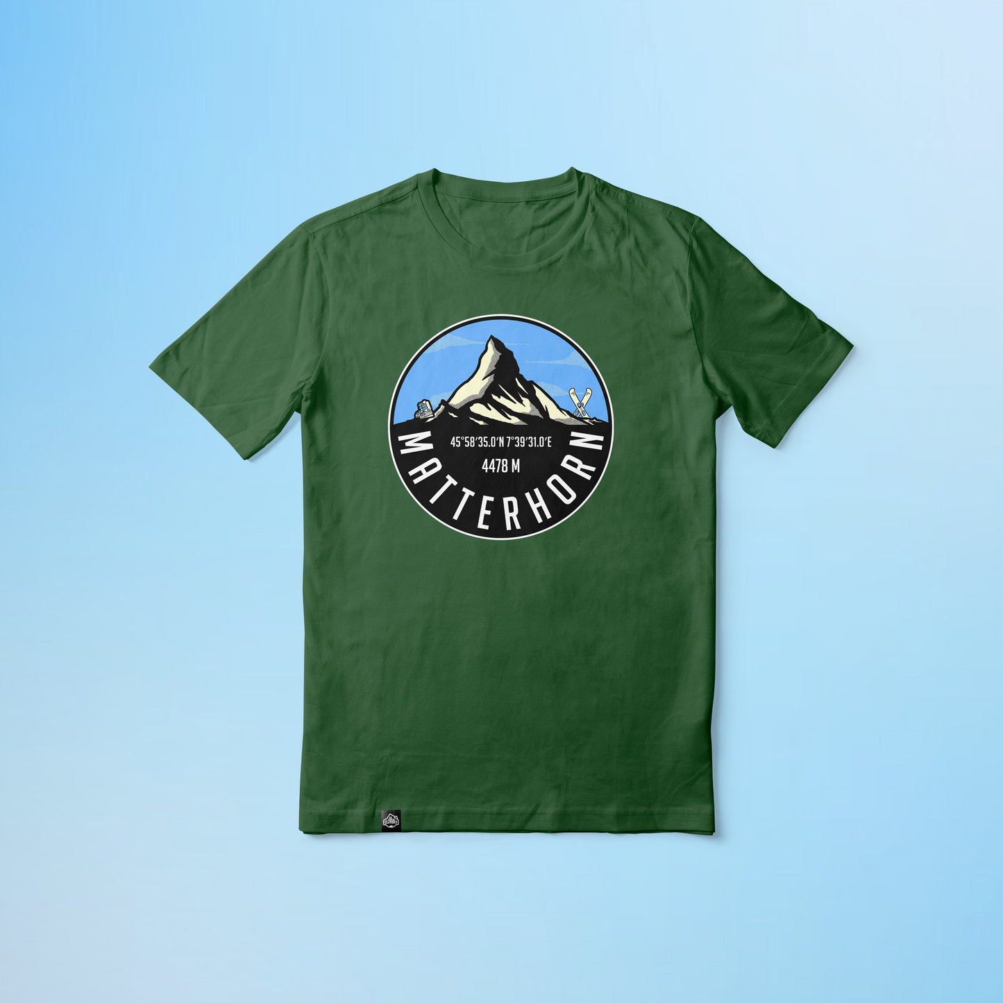 Mighty Matterhorn Ski Touring Men T-shirt