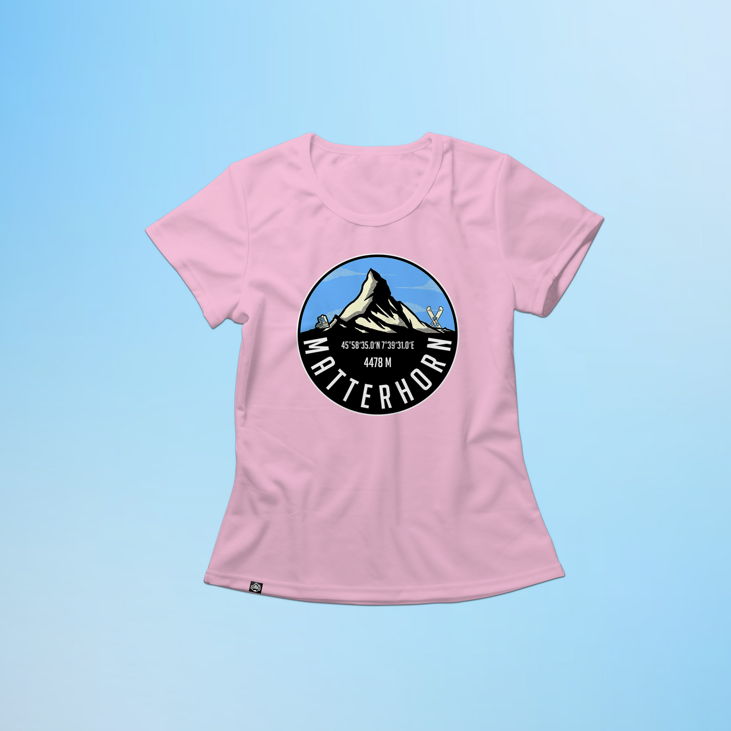 Mighty Matterhorn Ski Touring Women T-shirt