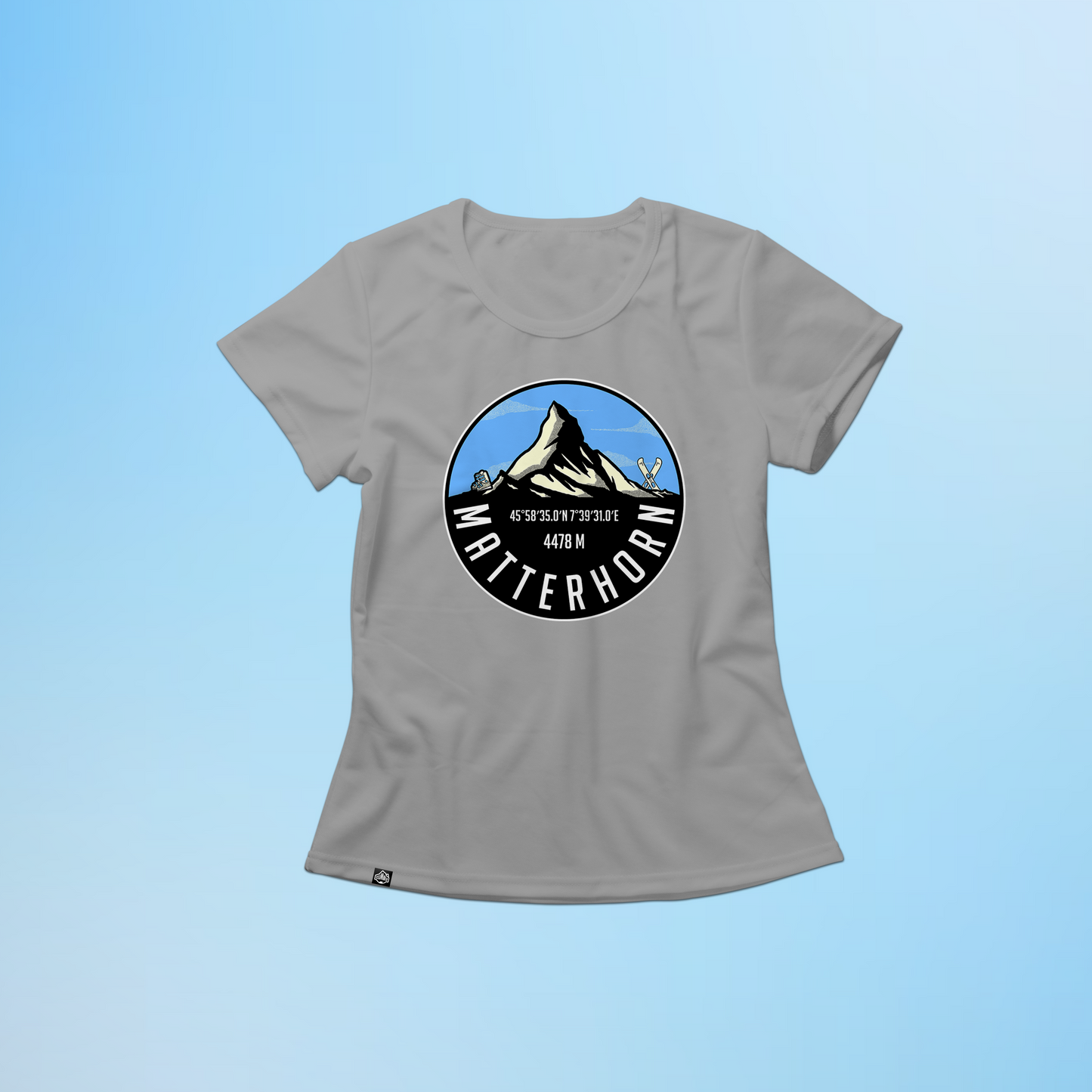 Mighty Matterhorn Ski Touring Women T-shirt