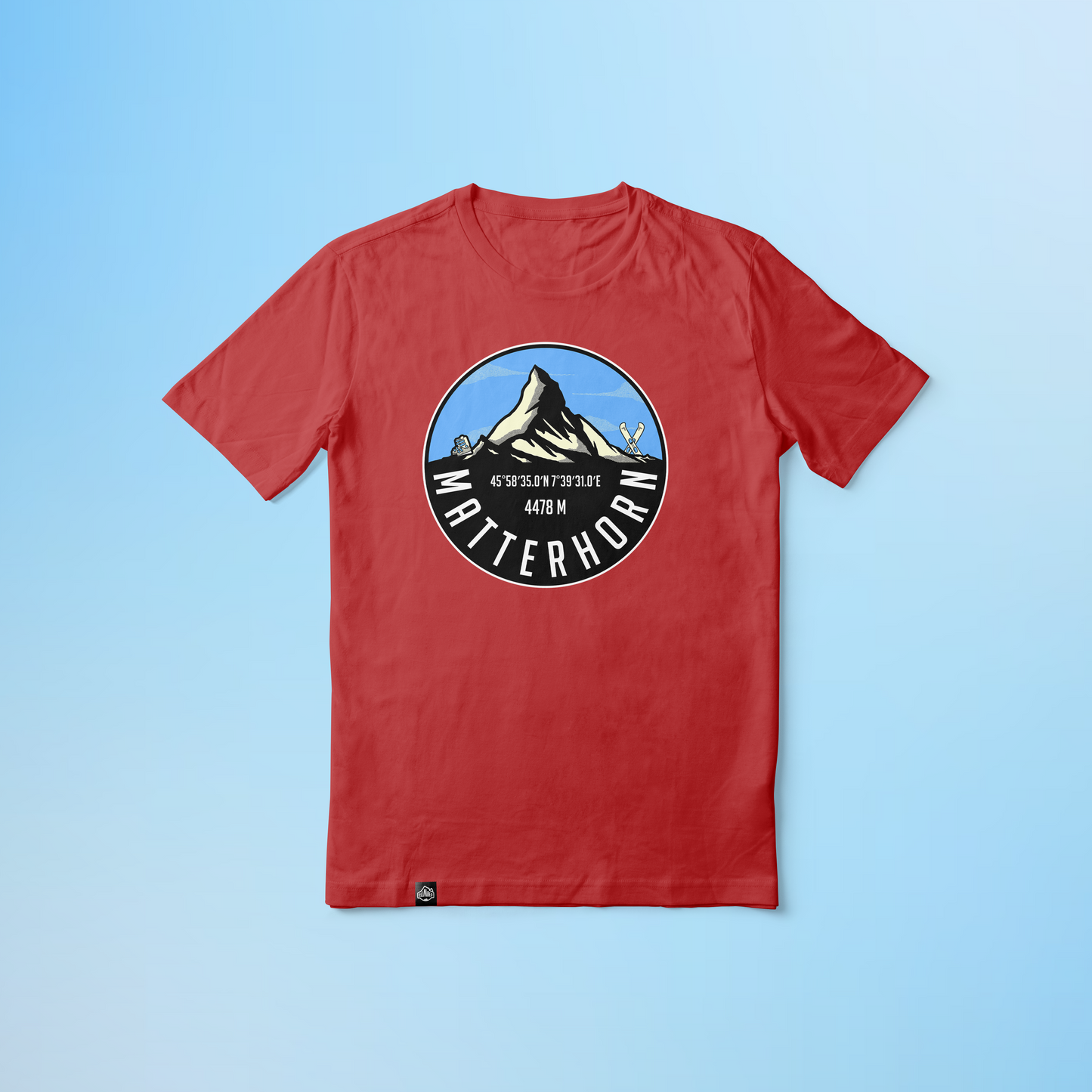 Mighty Matterhorn Ski Touring Men T-shirt