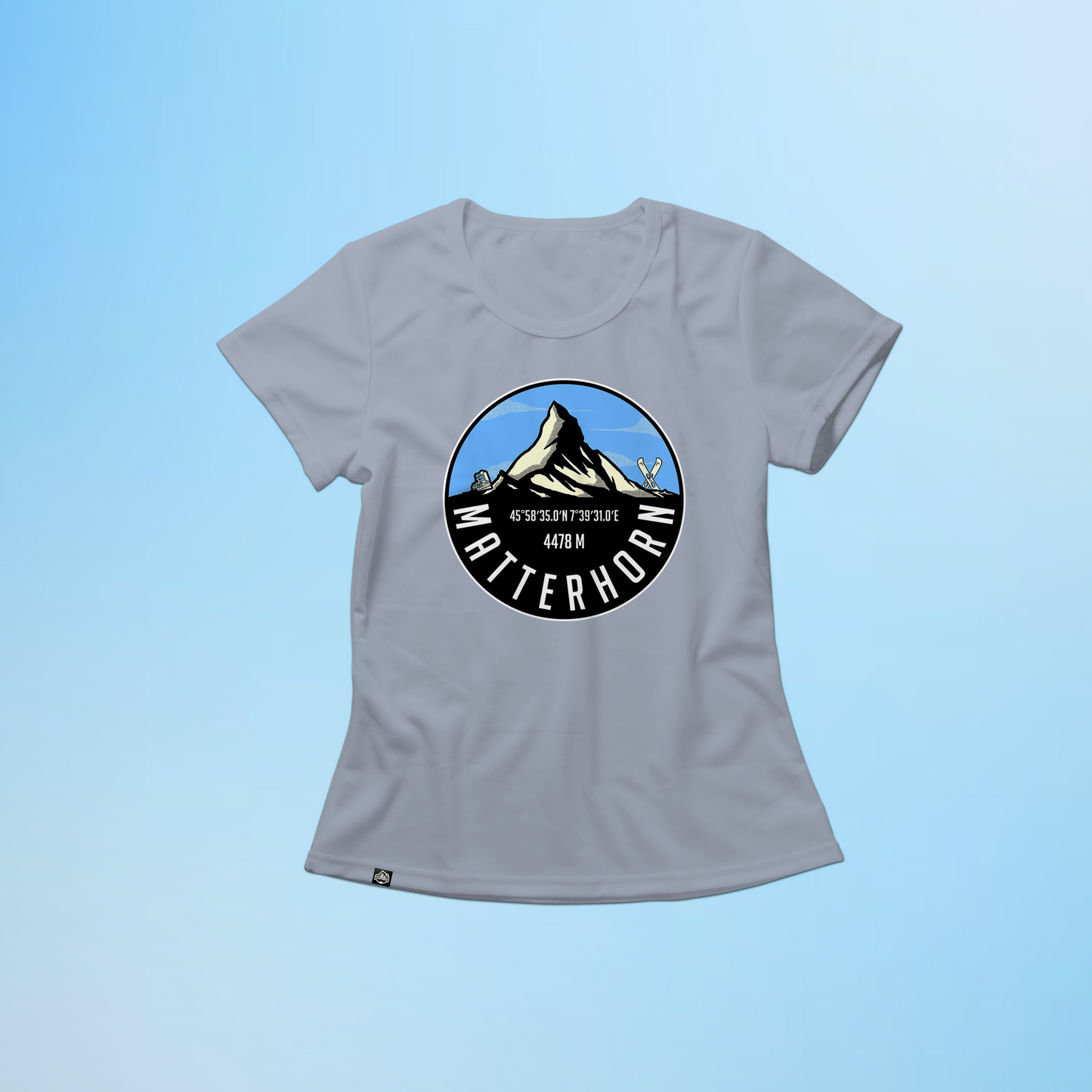 Mighty Matterhorn Ski Touring Women T-shirt