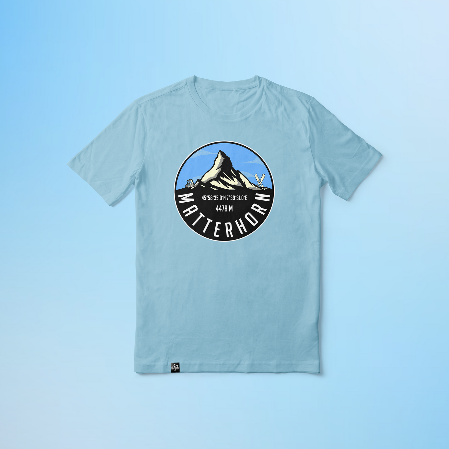 Mighty Matterhorn Ski Touring Men T-shirt