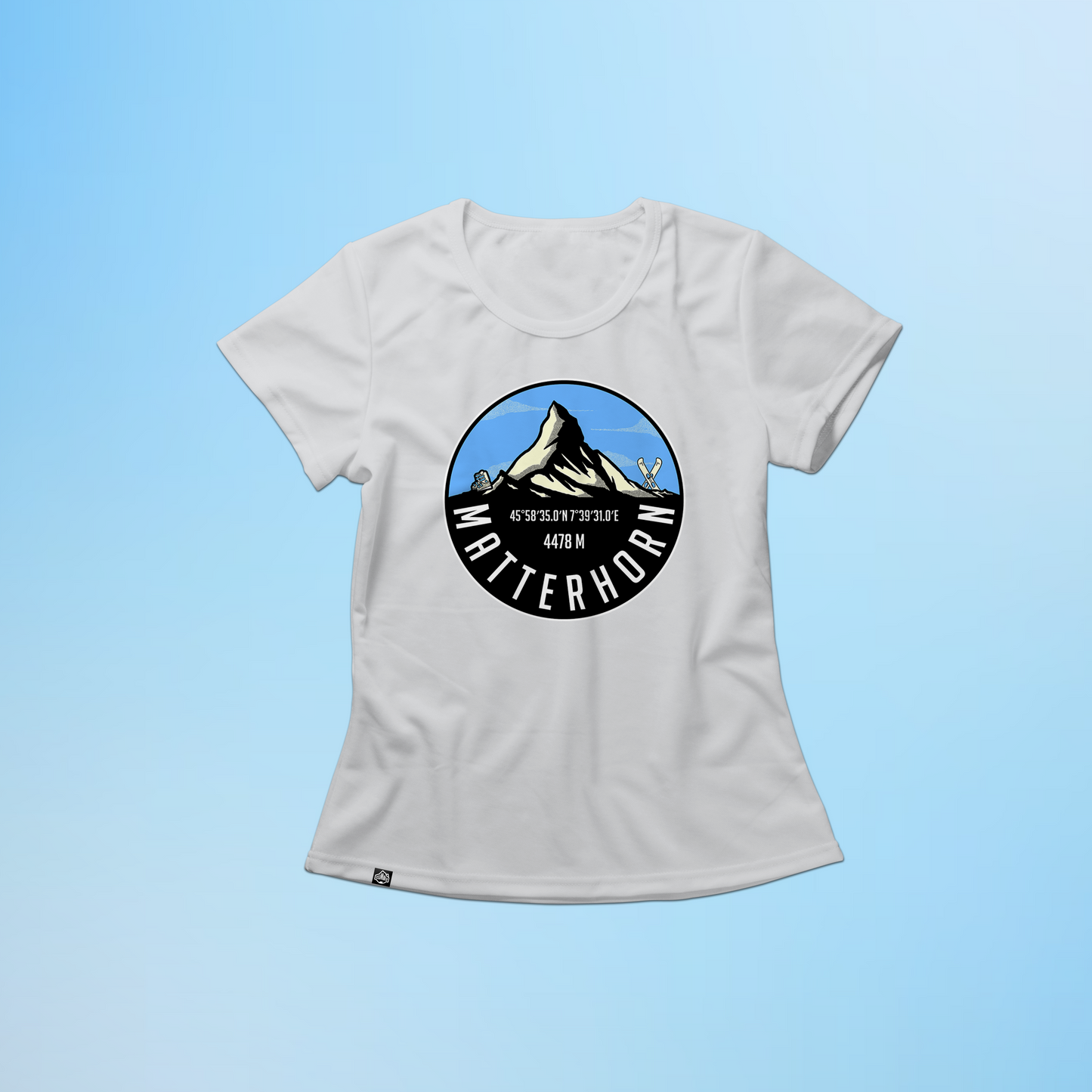 Mighty Matterhorn Ski Touring Women T-shirt