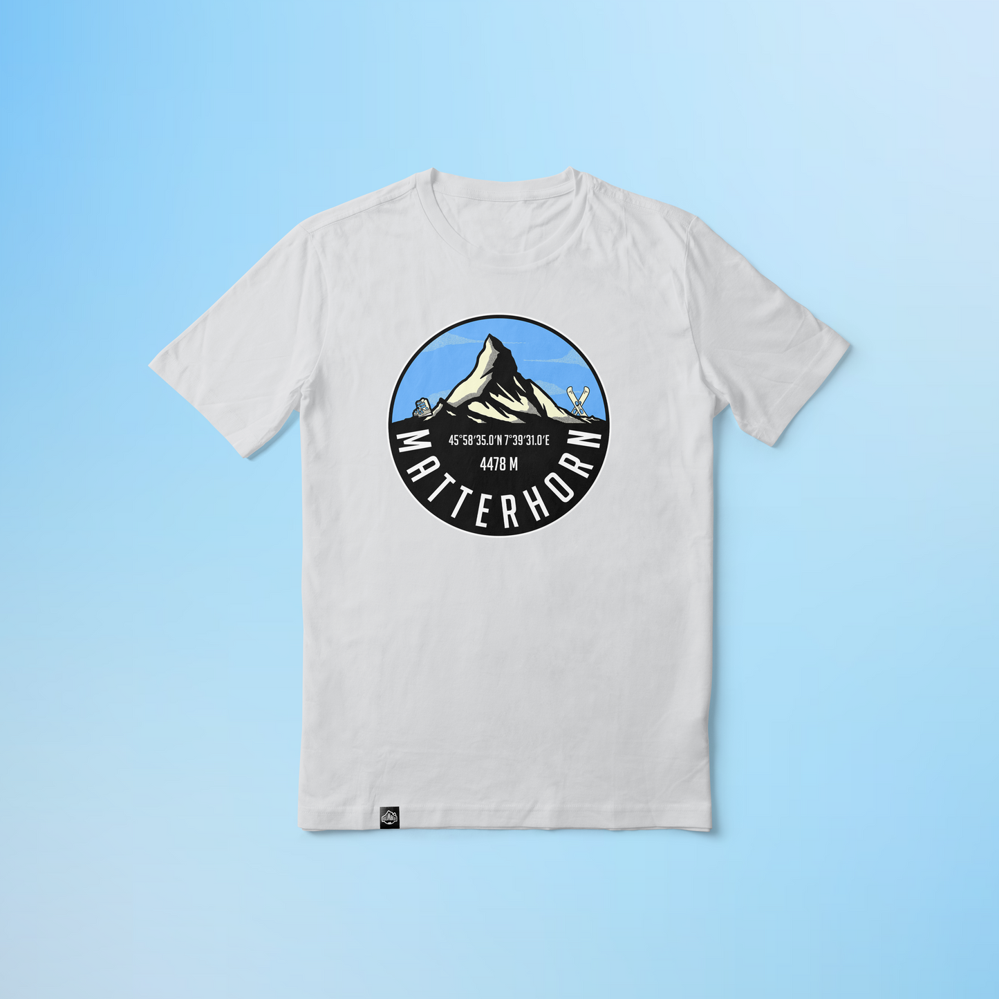 Mighty Matterhorn Ski Touring Men T-shirt