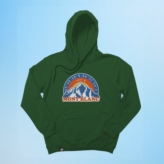 Mighty Mont Blanc Unisex Hoodie