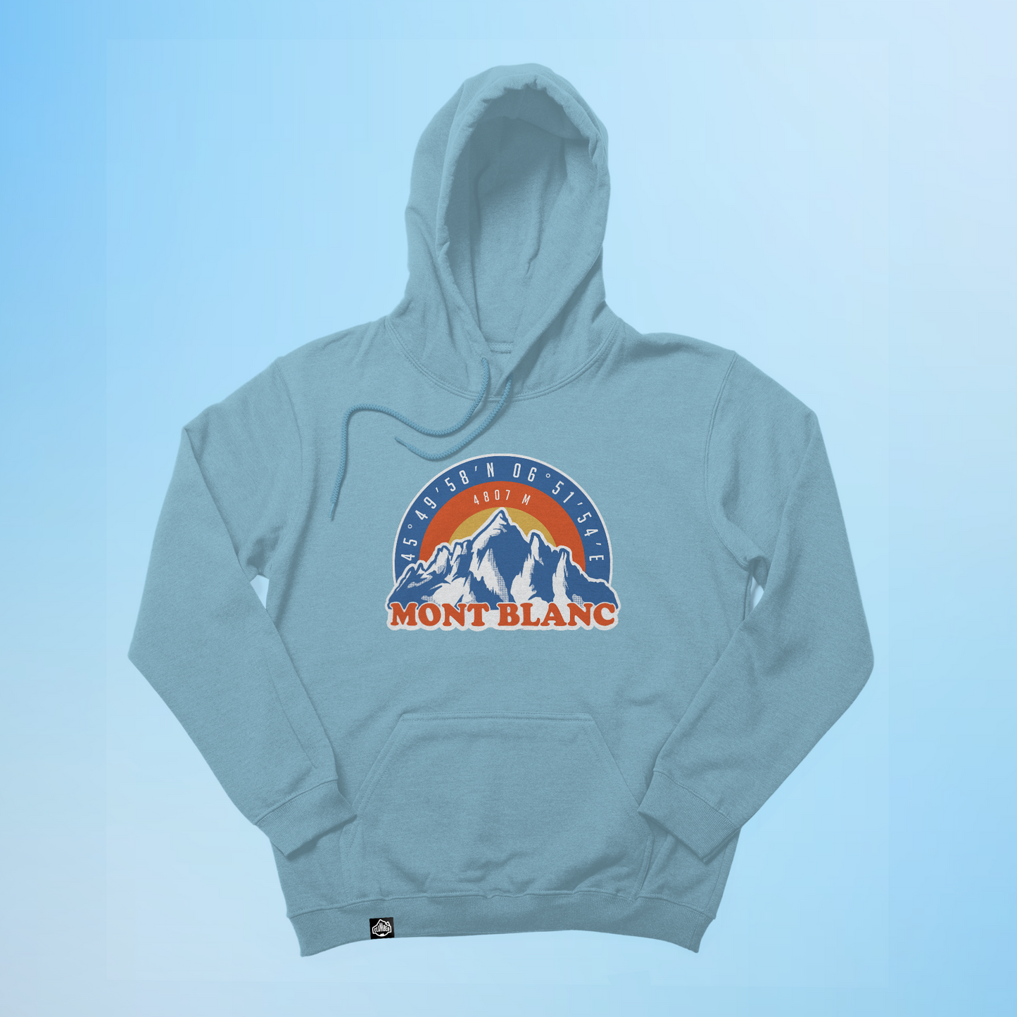 Mighty Mont Blanc Unisex Hoodie