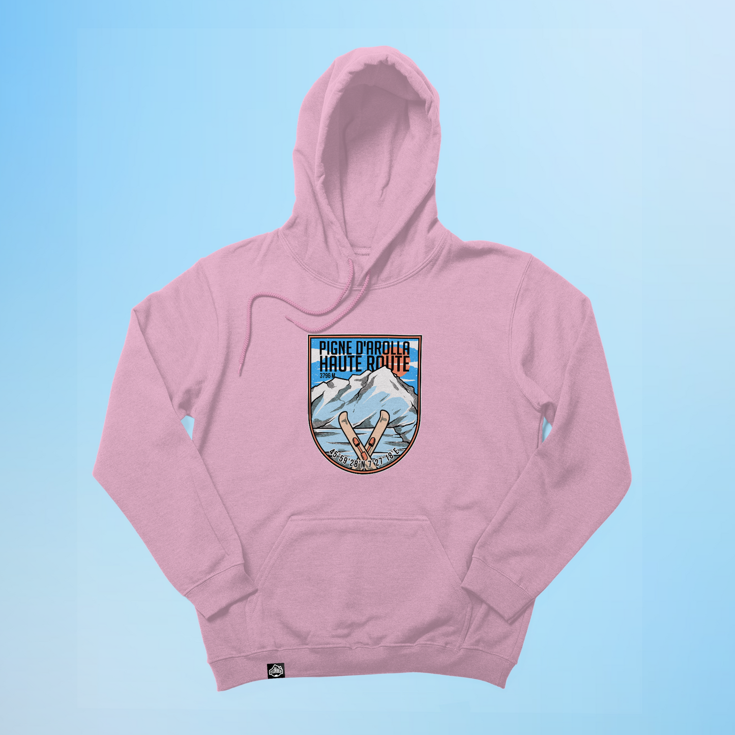 Pigne D'arolla - Haute Route Unisex Hoodie