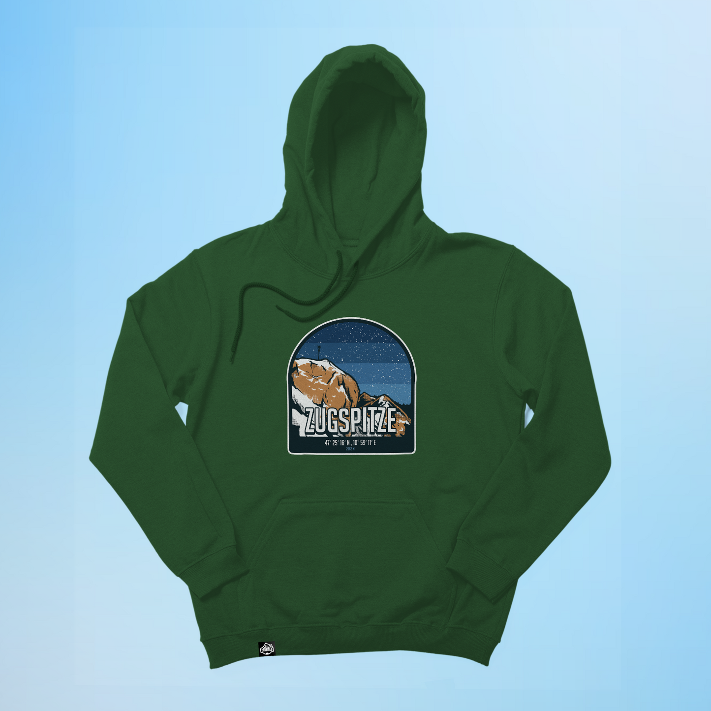 Zugspitze Unisex Hoodie