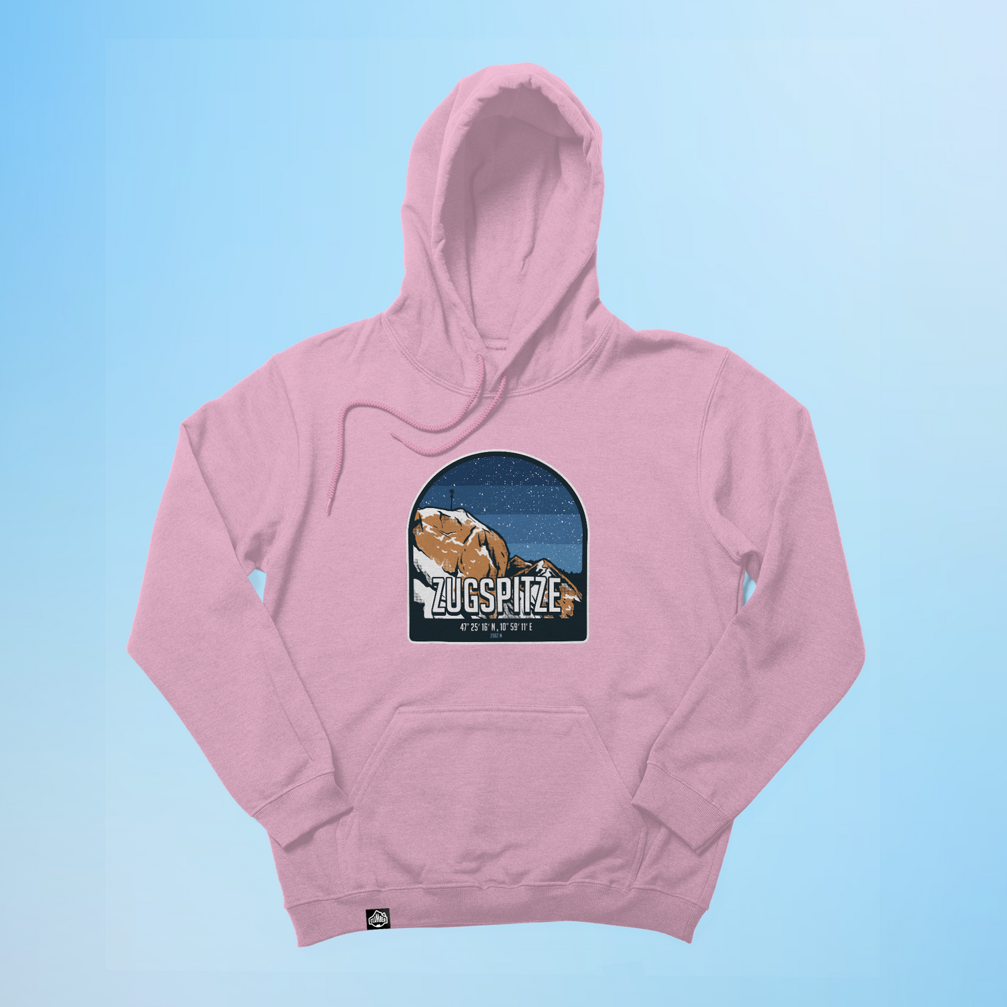 Zugspitze Unisex Hoodie