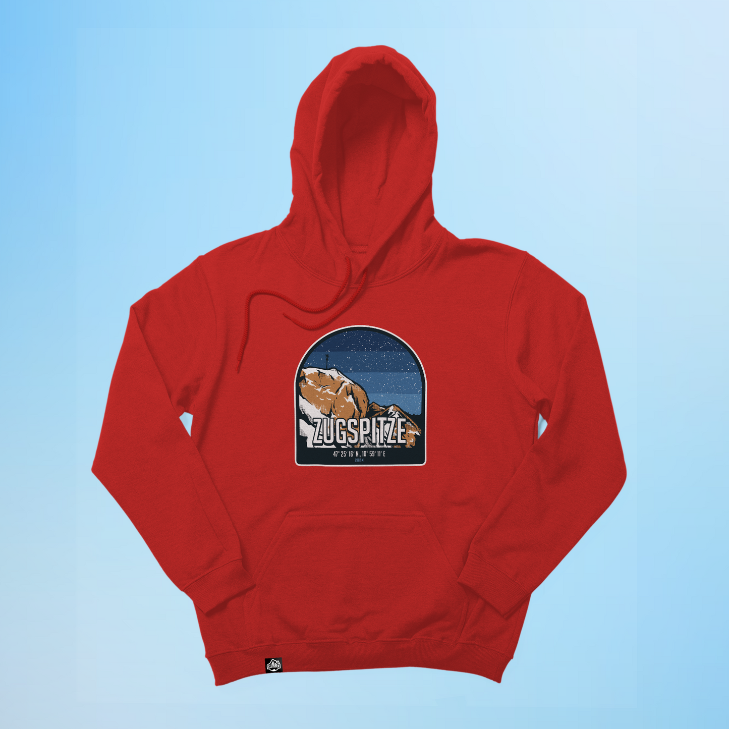 Zugspitze Unisex Hoodie